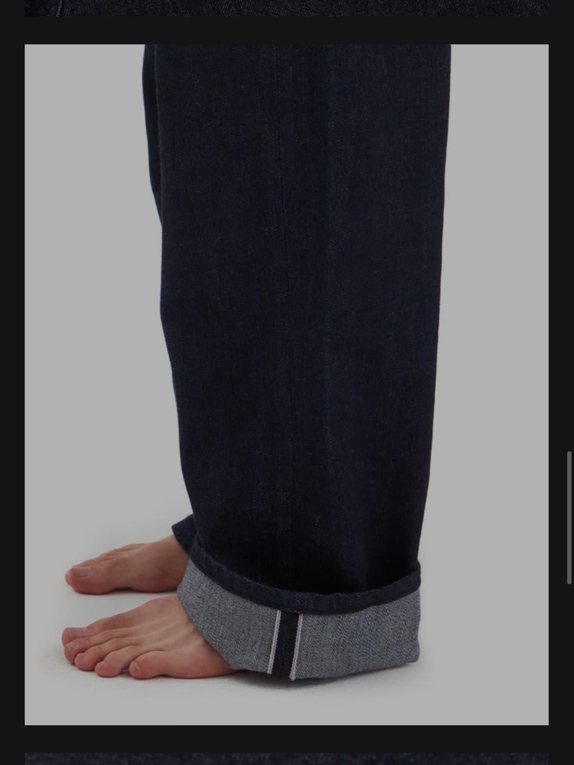 Far raw texture denim 상품이미지5