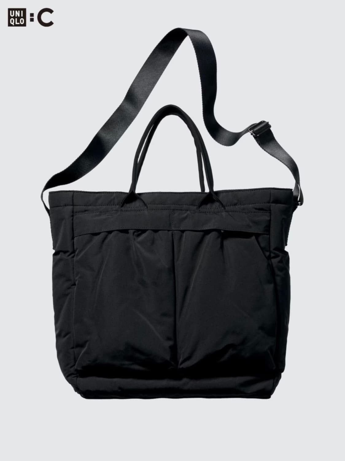 [새상품] 유니클로 C 2way 유틸리티 백 블랙 헬멧백 상품이미지1