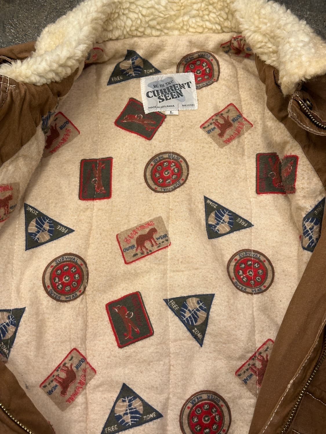 90s Be In The Current Seen  B-3 Bomber L 상품이미지8