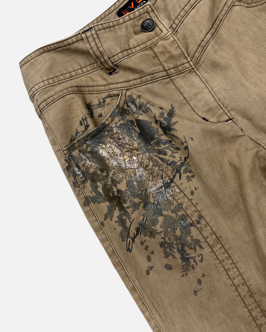 printing detail boot-cut pants 상품이미지3