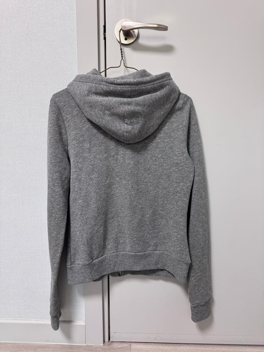 아베크롬비 슬림핏 차콜 후드집업 상품이미지4