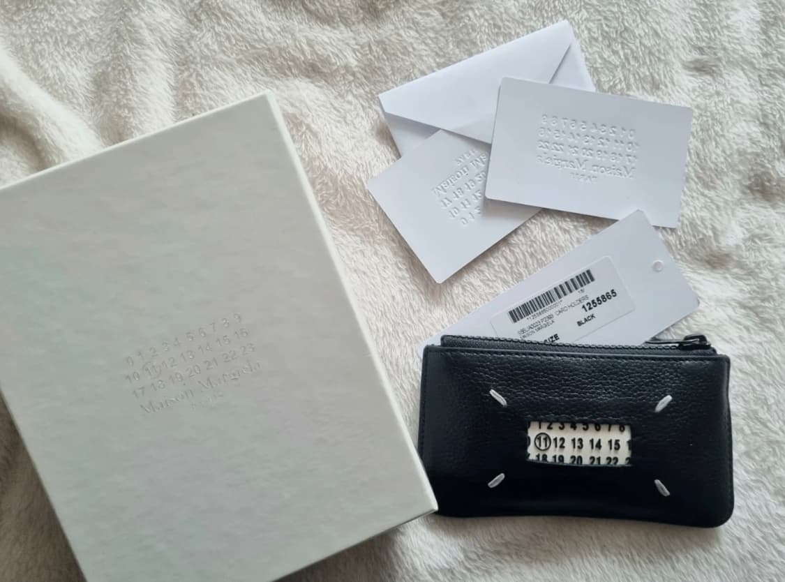 메종마르지엘라 블랙넘버링 카드지갑 상품이미지4