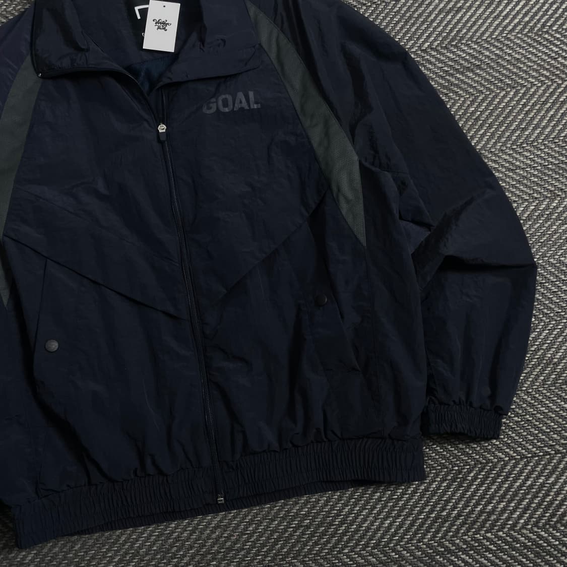 골스튜디오 리플렉티브 로고 디테일 바람막이 자켓 o 3913 상품이미지2