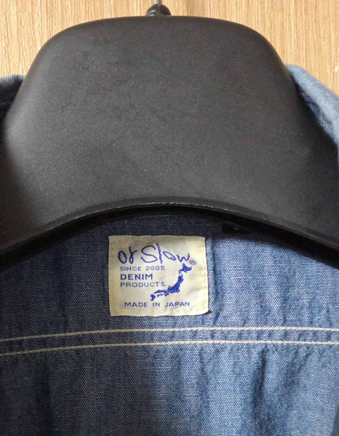 (착샷) 오어슬로우 샴브레이 셔츠 상품이미지4