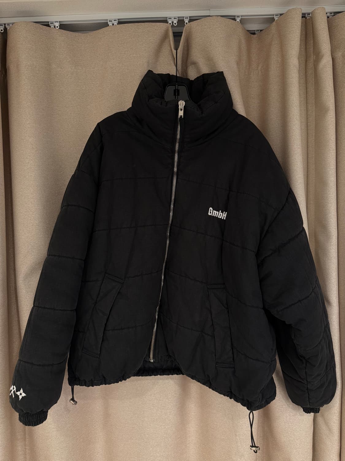 GMBH 오버사이즈 푸퍼 패딩 블랙 상품이미지5