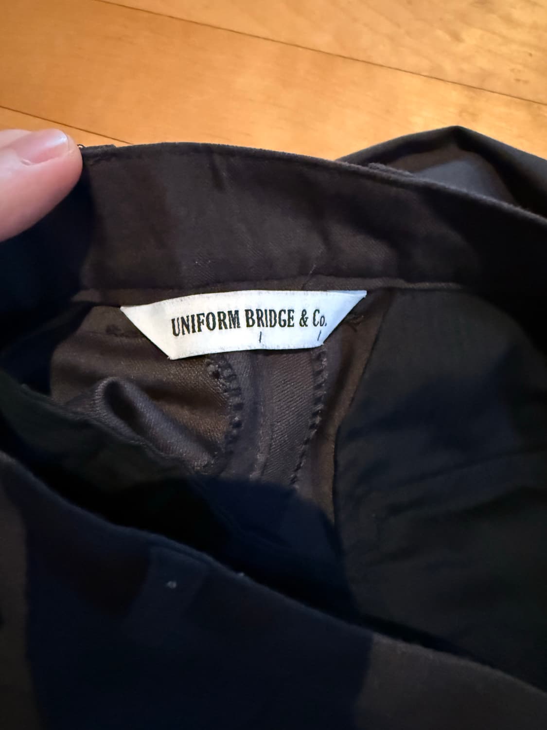 유니폼브릿지 그레이 슬랙스 M 상품이미지4