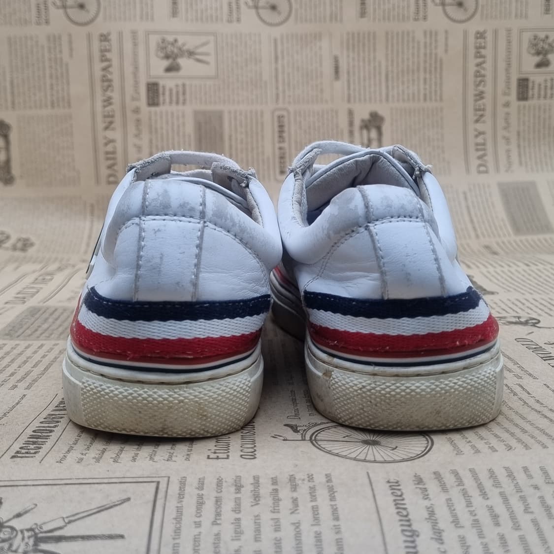 몽클레어 레더 화이트 스니커즈225 상품이미지4