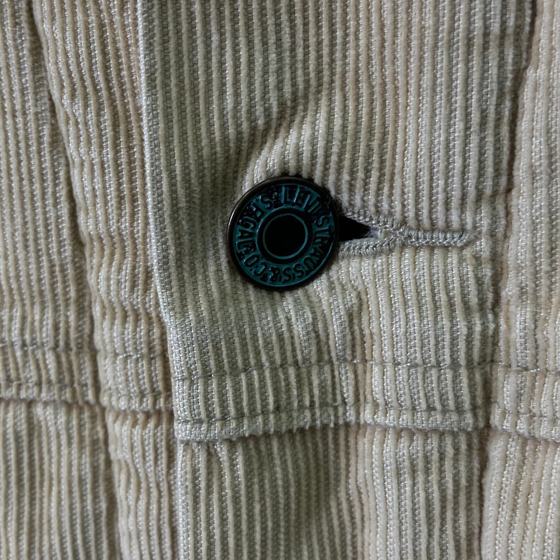 리바이스 베이지 코듀로이 쉐르파 트러커 자켓 M 상품이미지10