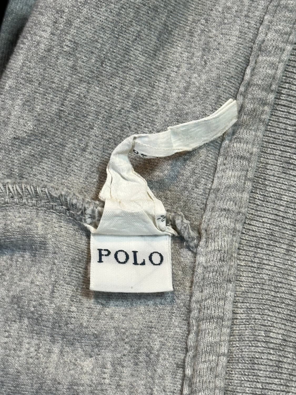 폴로 랄프로렌 사이드라인 네이비포니 코튼 집업 자켓 그레이 상품이미지7