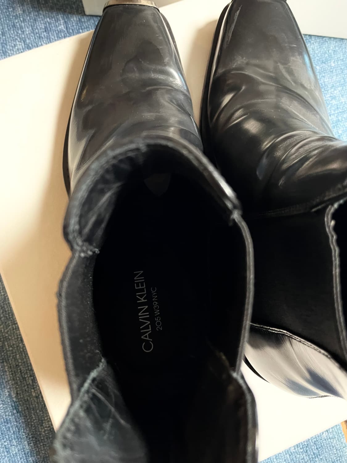 41.5) 라프시몬스 x 캘빈클라인 스틸토 부츠 상품이미지3