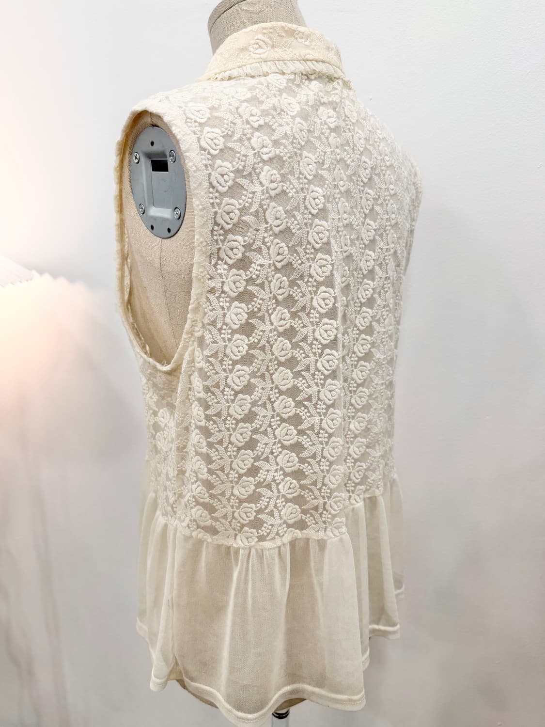 ivory frill lace blouse 상품이미지8