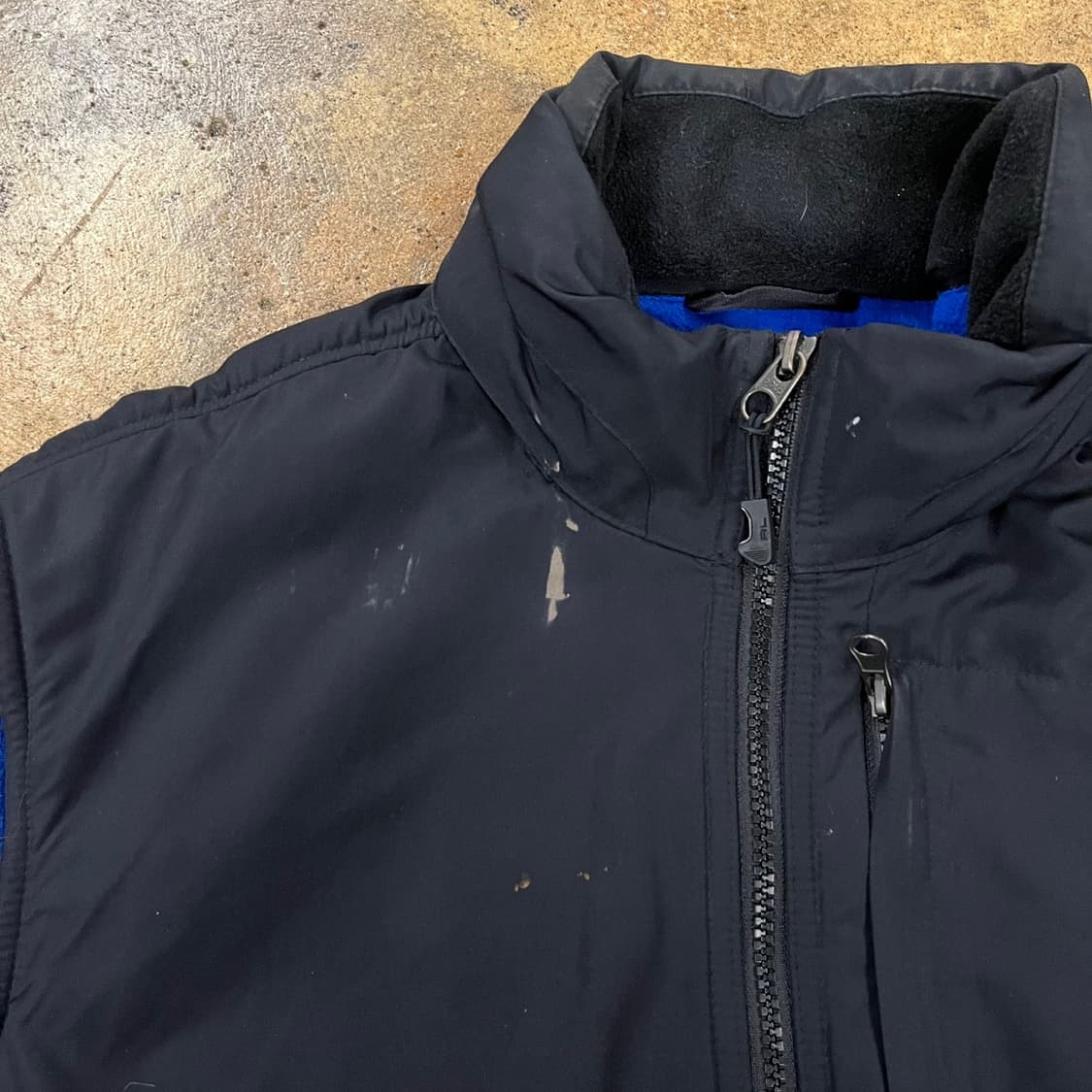 [정품/M] 폴로 랄프로렌 블루 블랙 플리스 자켓 b10 상품이미지9