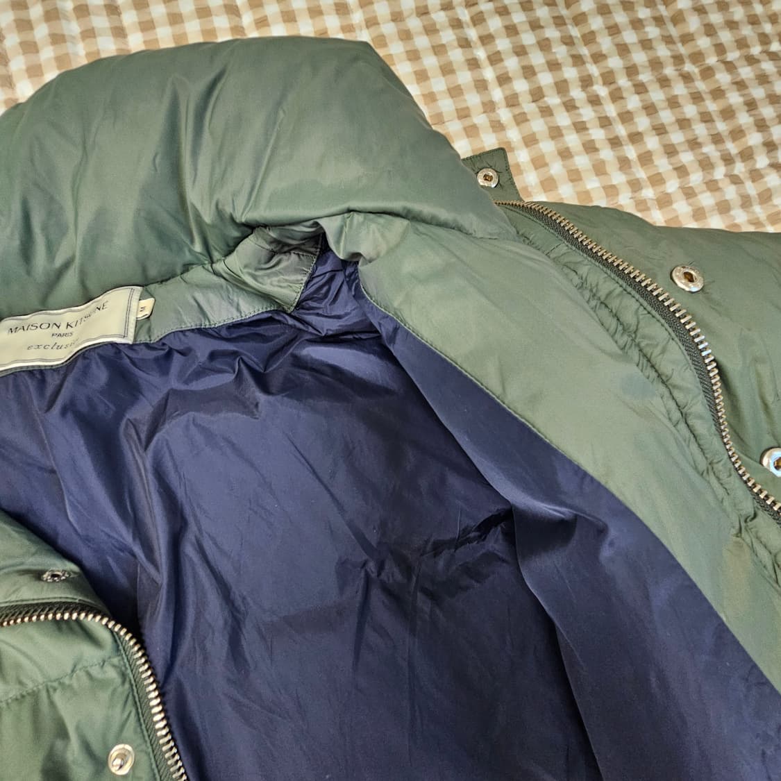 메종키즈네 국뽕 패치 오리털 패딩 남자100~105 상품이미지7