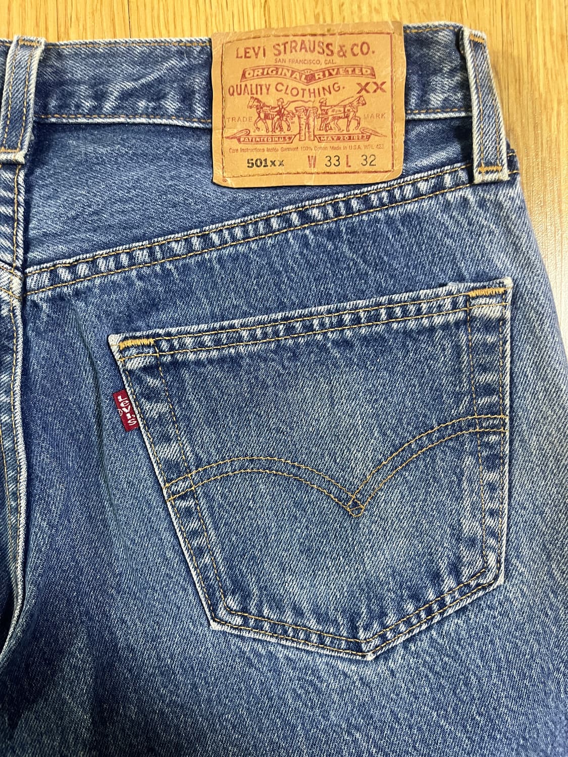 00s 리바이스 501xx made in usa 33x32 상품이미지1