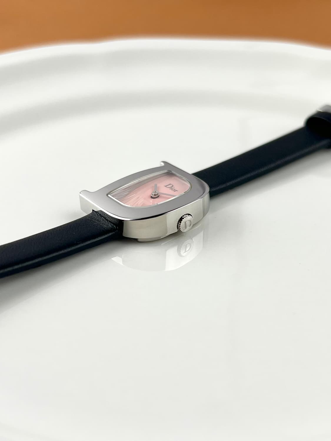 DIOR Lady D line pink shell watch 상품이미지7
