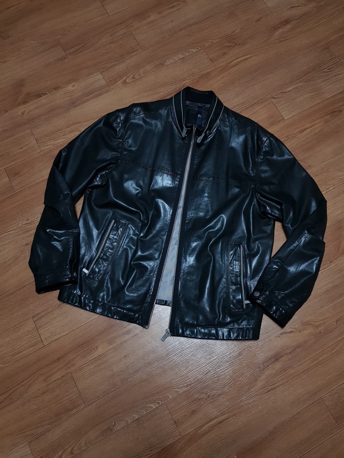 Zeana 에르메네질도 제냐 가죽자켓 상품이미지1