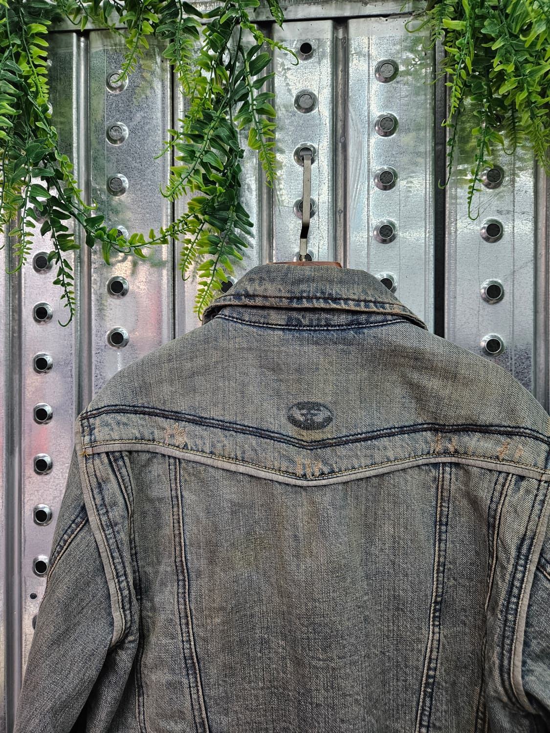 디젤 워시드 바이커 데님 자켓 상품이미지8