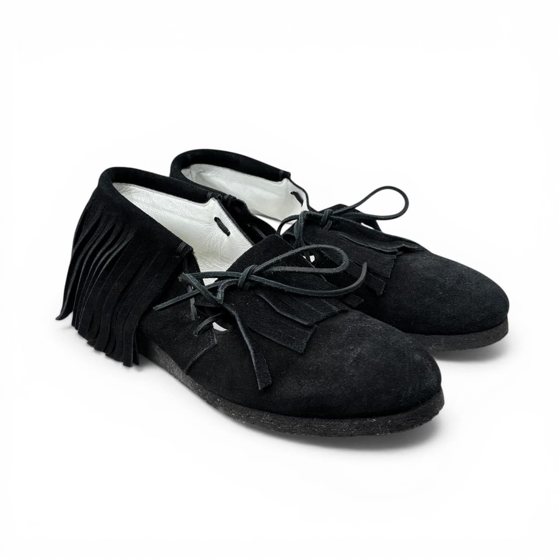 파세타즘 스웨이드 프린지 슈즈 상품이미지1