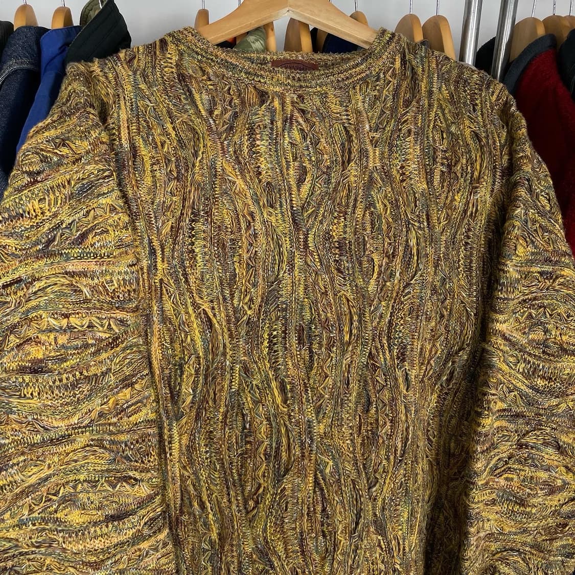KNITPIA 이탈리아 케이블 라운드넥 니트 상품이미지4
