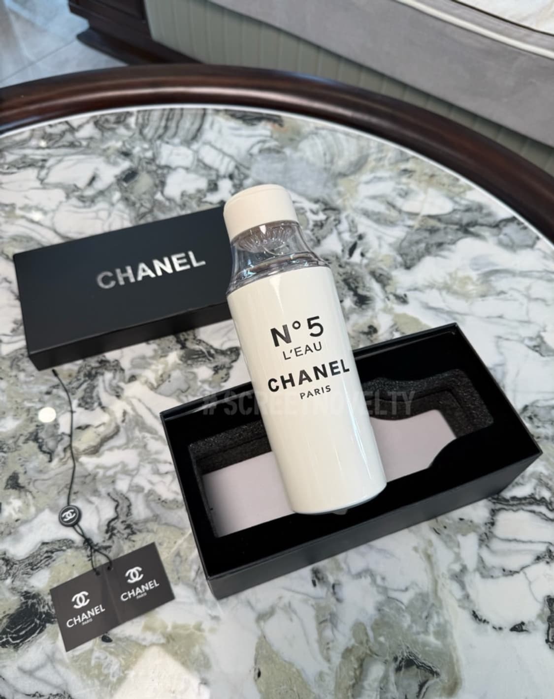 샤넬 뷰티 100주년 기념 한정판 보틀  텀블러 풀박스  상품이미지1