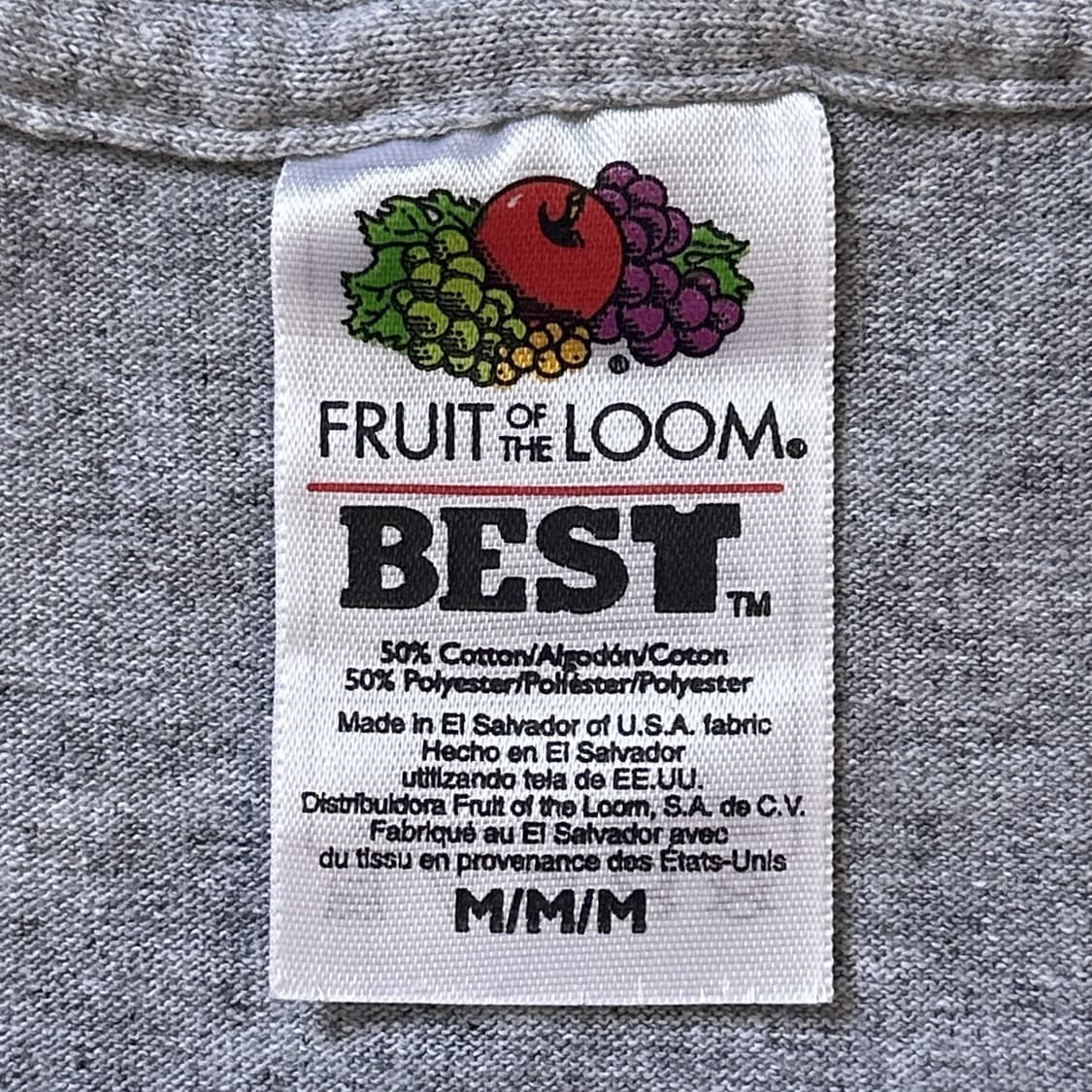 Fruit of the Loom 1/2 T-Shirt 상품이미지3