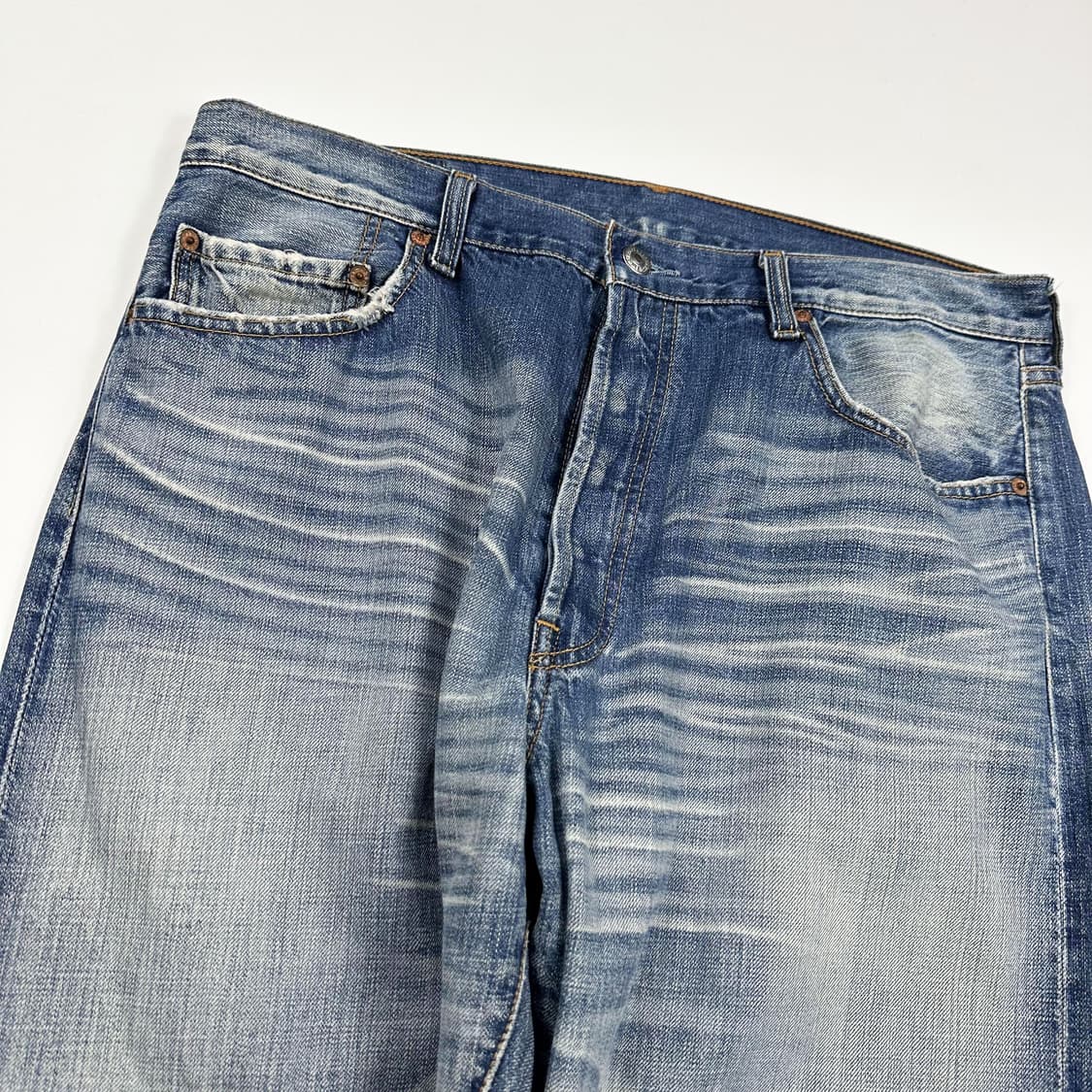 36 리바이스 501 오리지널 스트레이트 워싱 데님팬츠 상품이미지3