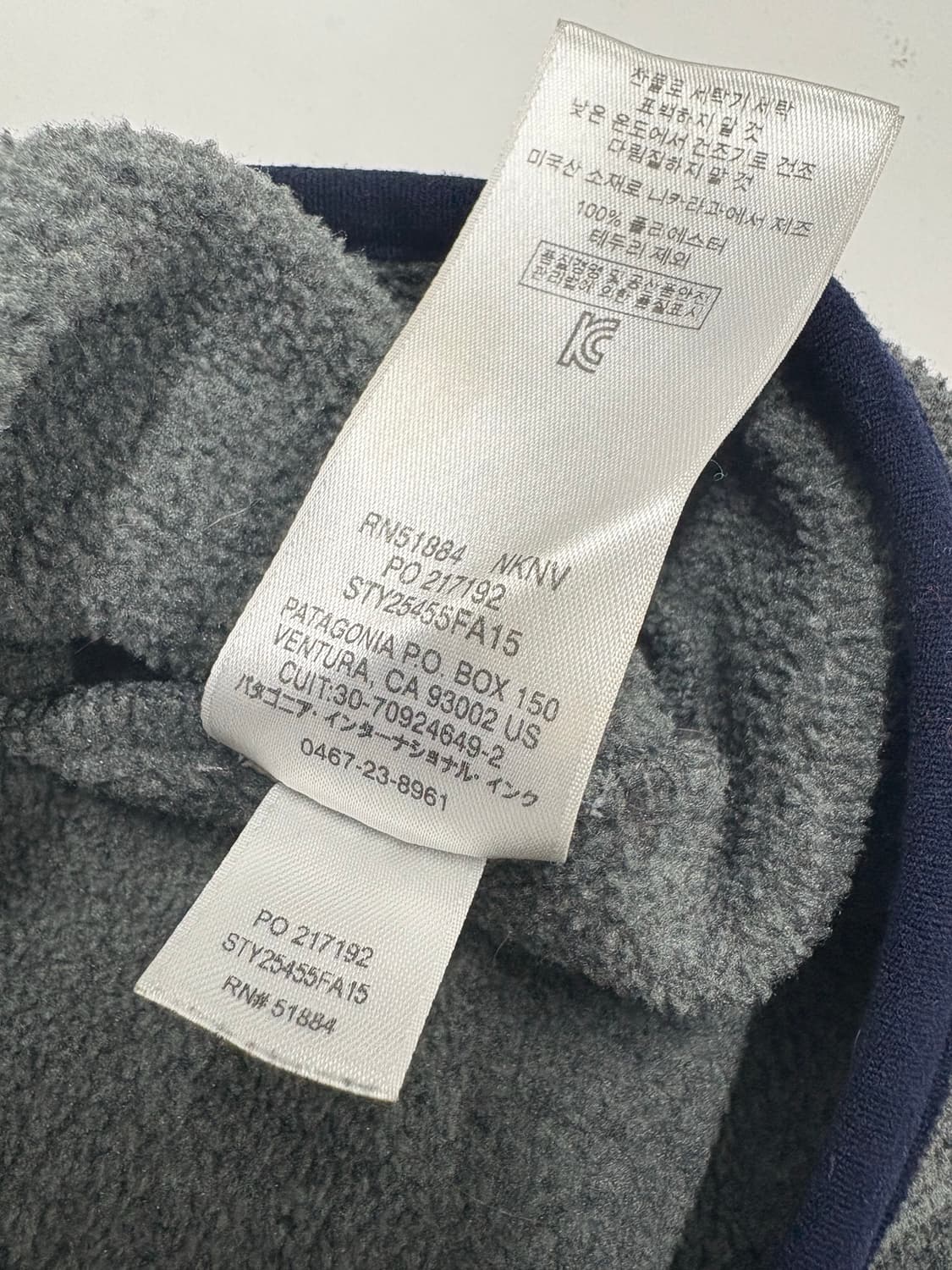 빈티지 파타고니아 신칠라 스냅티 우먼즈M 그레이 상품이미지6