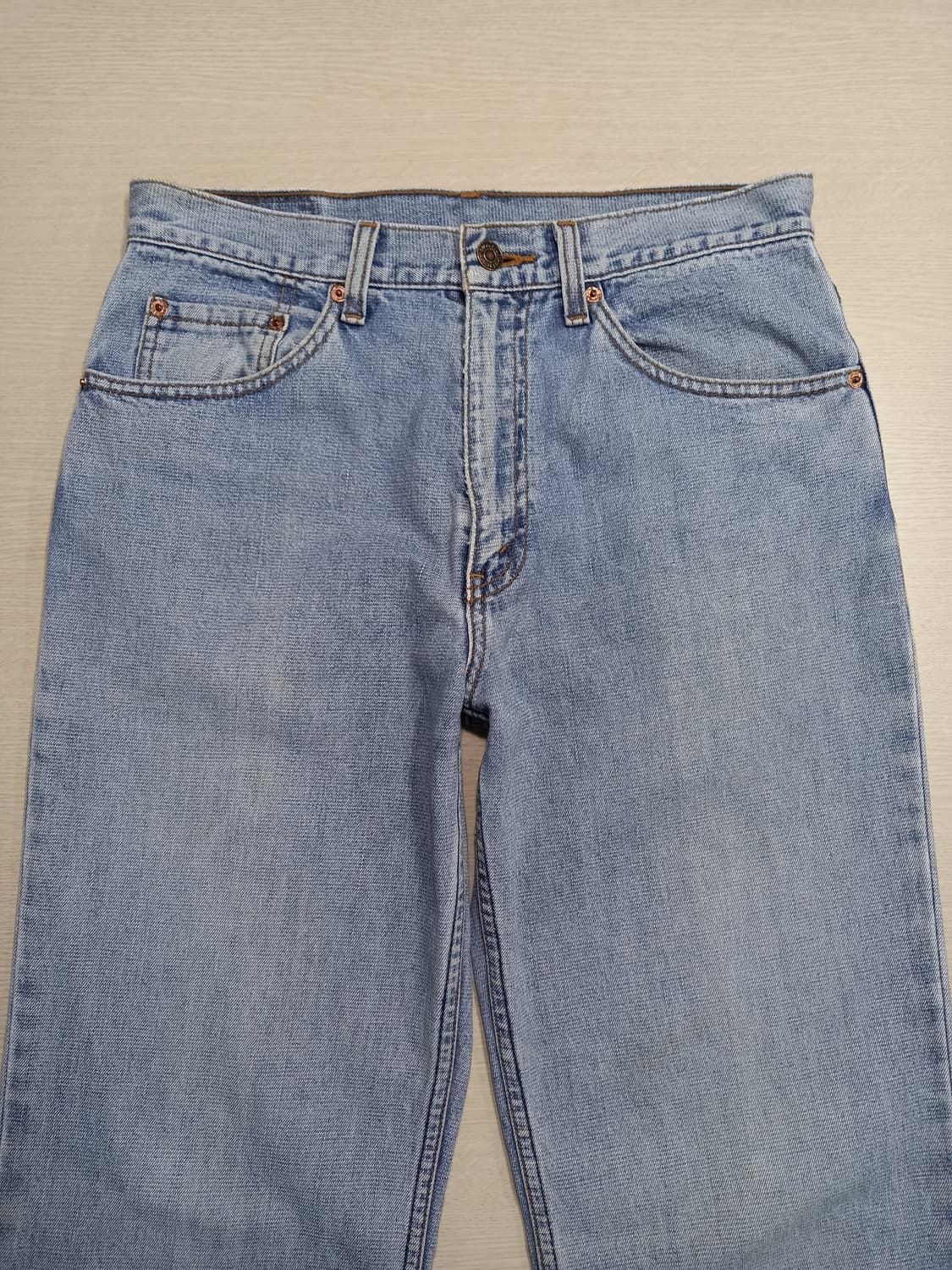 31 빈티지 리바이스508 일자진 연청 31-450 상품이미지3