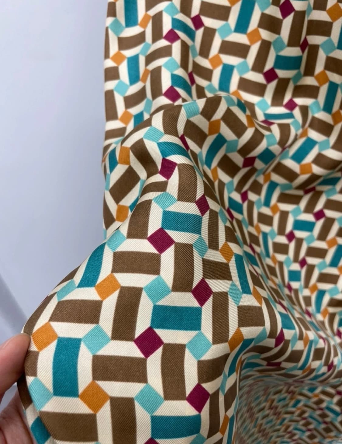 로로피아나 실크 롱 스커트 미사용품 38 상품이미지4