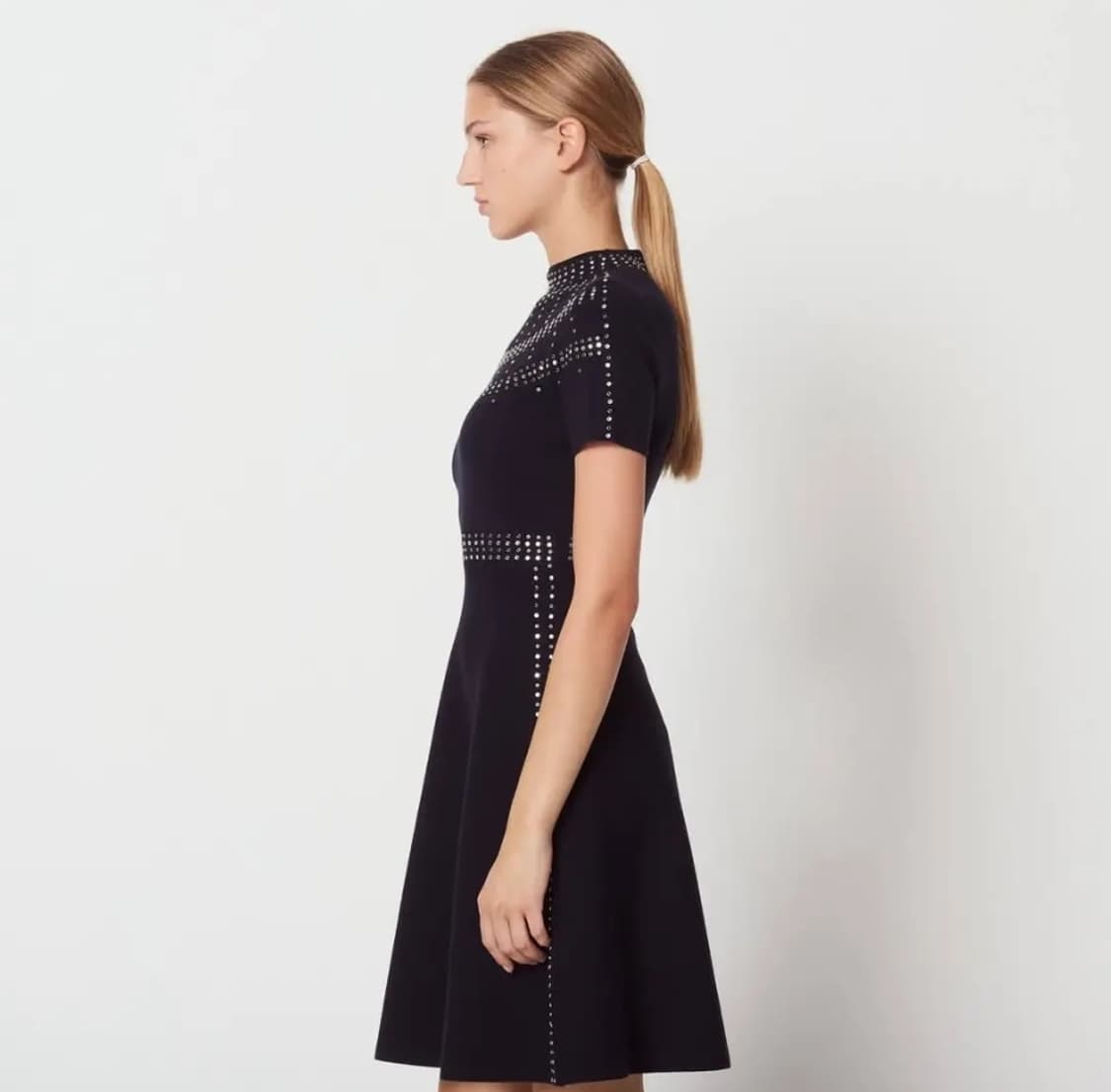 산드로 스터드 니트원피스 상품이미지3