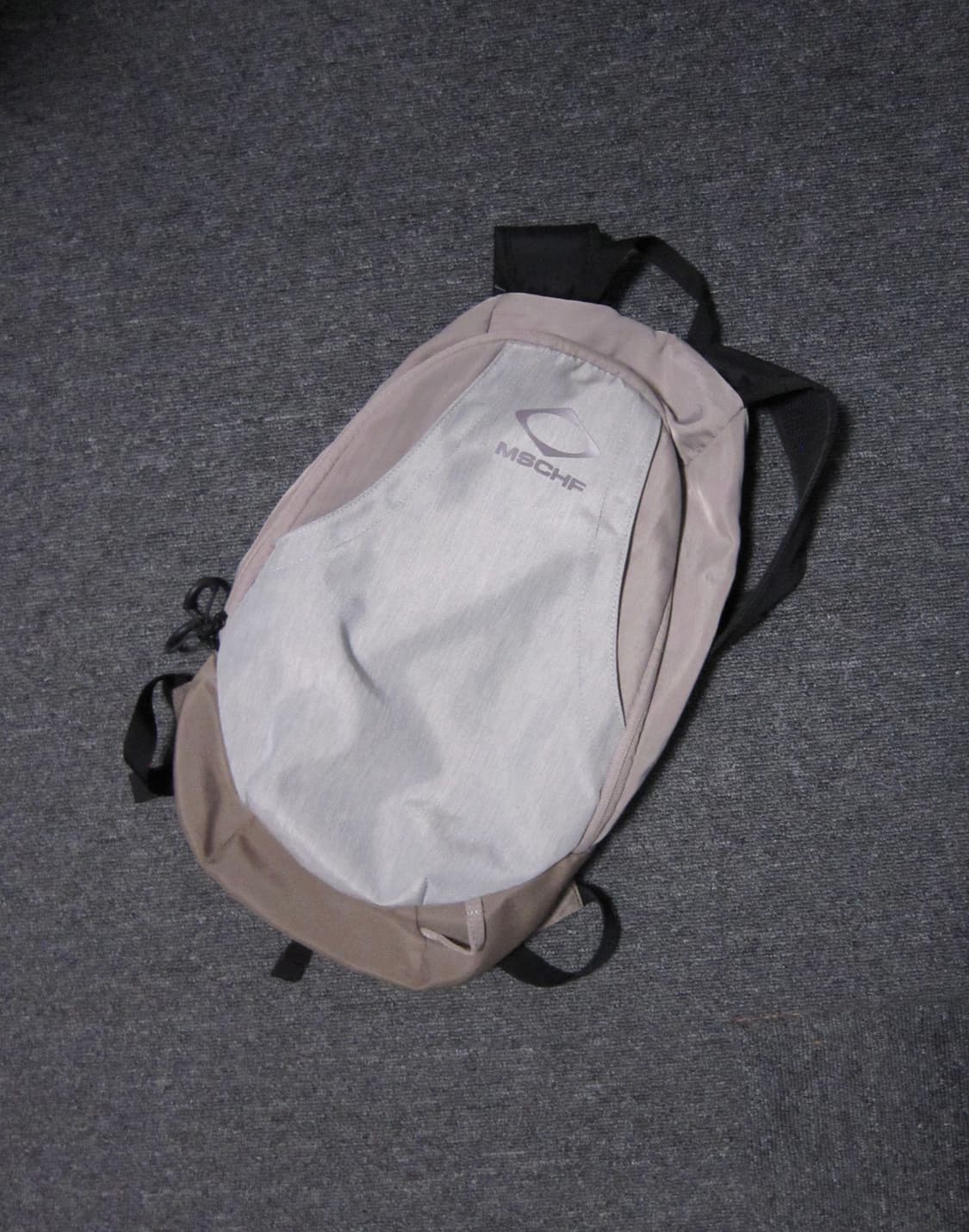 미스치프 롬버스 백팩 핑크그레이 상품이미지1