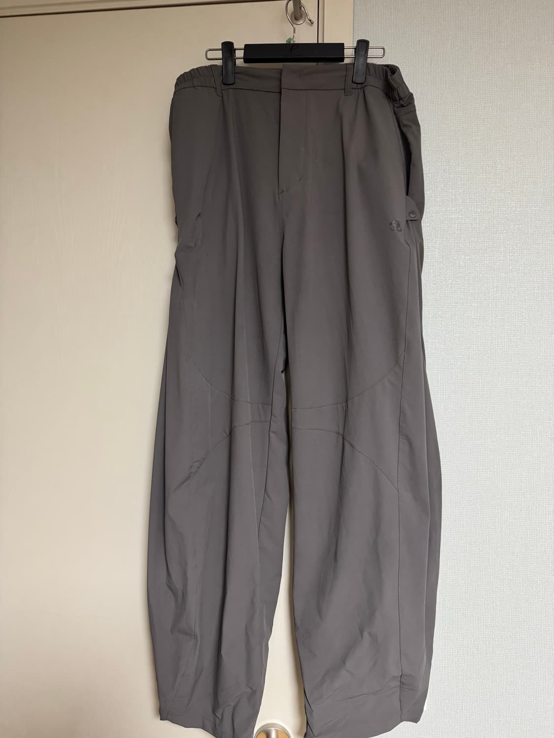 산산기어 사이드 스냅팬츠 애쉬 브라운 상품이미지2