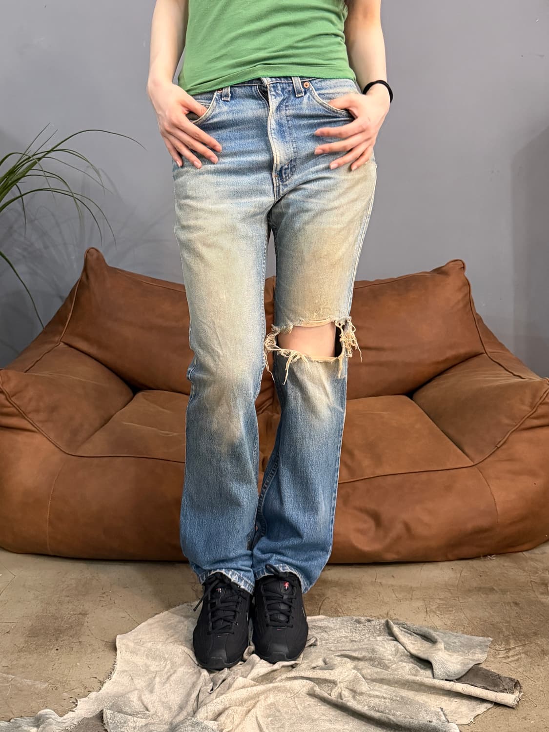 90‘s MADE IN USA 🇺🇸 리바이스 517 부츠컷 오렌지탭 상품이미지5