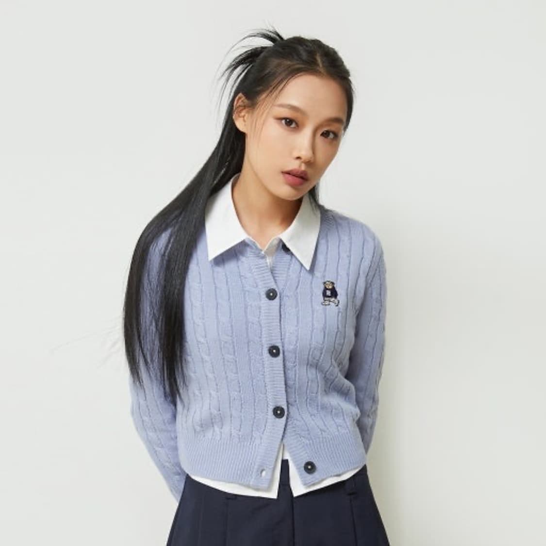 스파오 우디 케이블 니트 가디건 (새상품) 상품이미지6