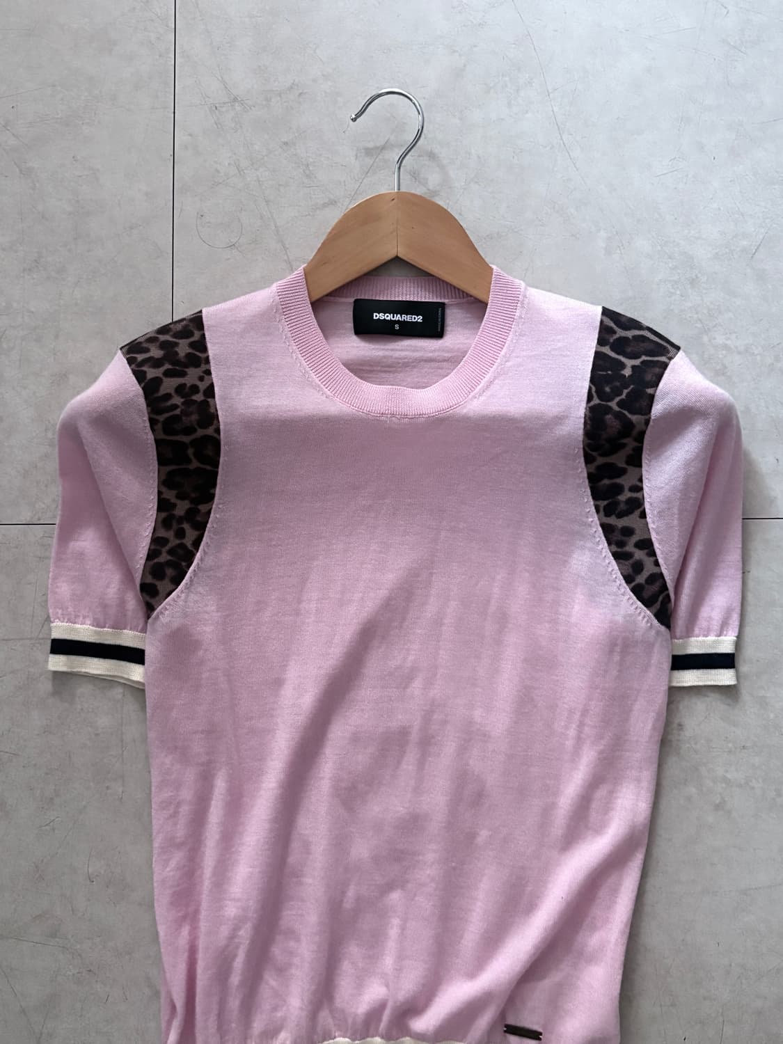 Dsquared2 / Leopard Pink Short knit 상품이미지2