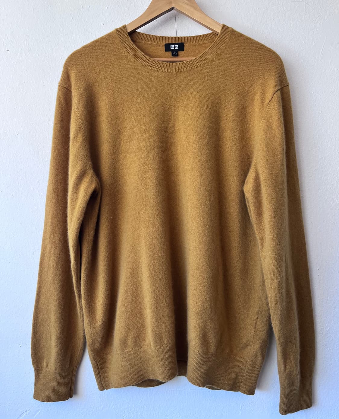 유니클로 남성 캐시미어100라운드니트
 상품이미지1