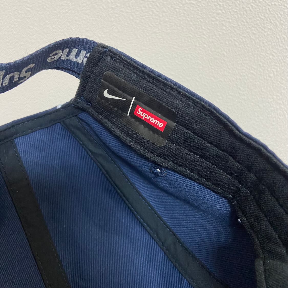 (OS) 슈프림 나이키 에어맥스 캠프캡 모자 네이비 상품이미지8