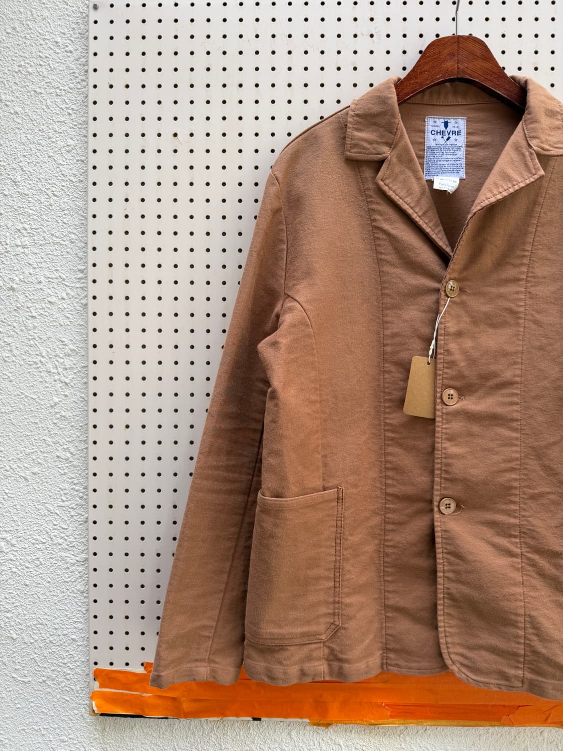 CHEVRE BROWN MOLESKIN 브라운 몰스킨 프렌치 워크자켓 상품이미지7