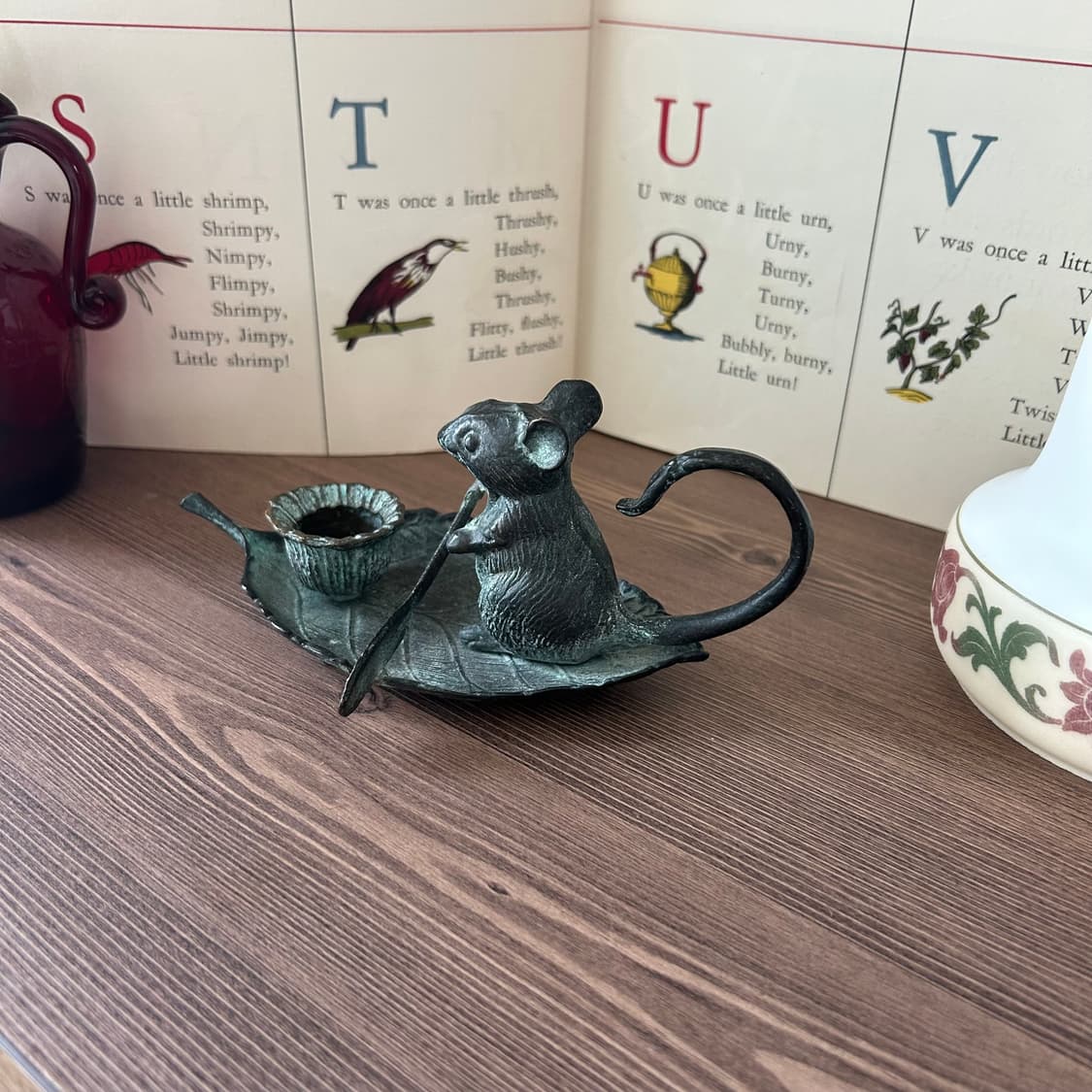 빈티지 앤틱 촛대 캔들 홀더 오브제  상품이미지2