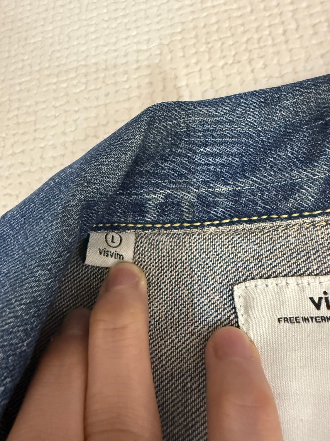 VISVIM F.I.L. 아카이브 데님 자켓 (2011구매) 상품이미지5