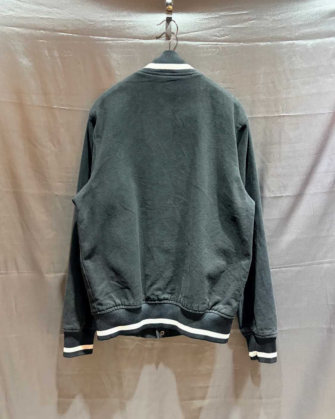 S 피시본 리미티드 New York 패치 코튼 바시티 상품이미지3