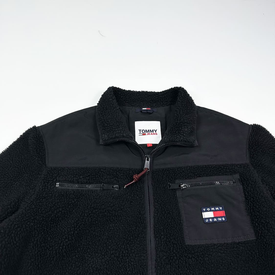 타미힐피거 플래그 블랙 후리스 자켓 (M 여성추천) 상품이미지1