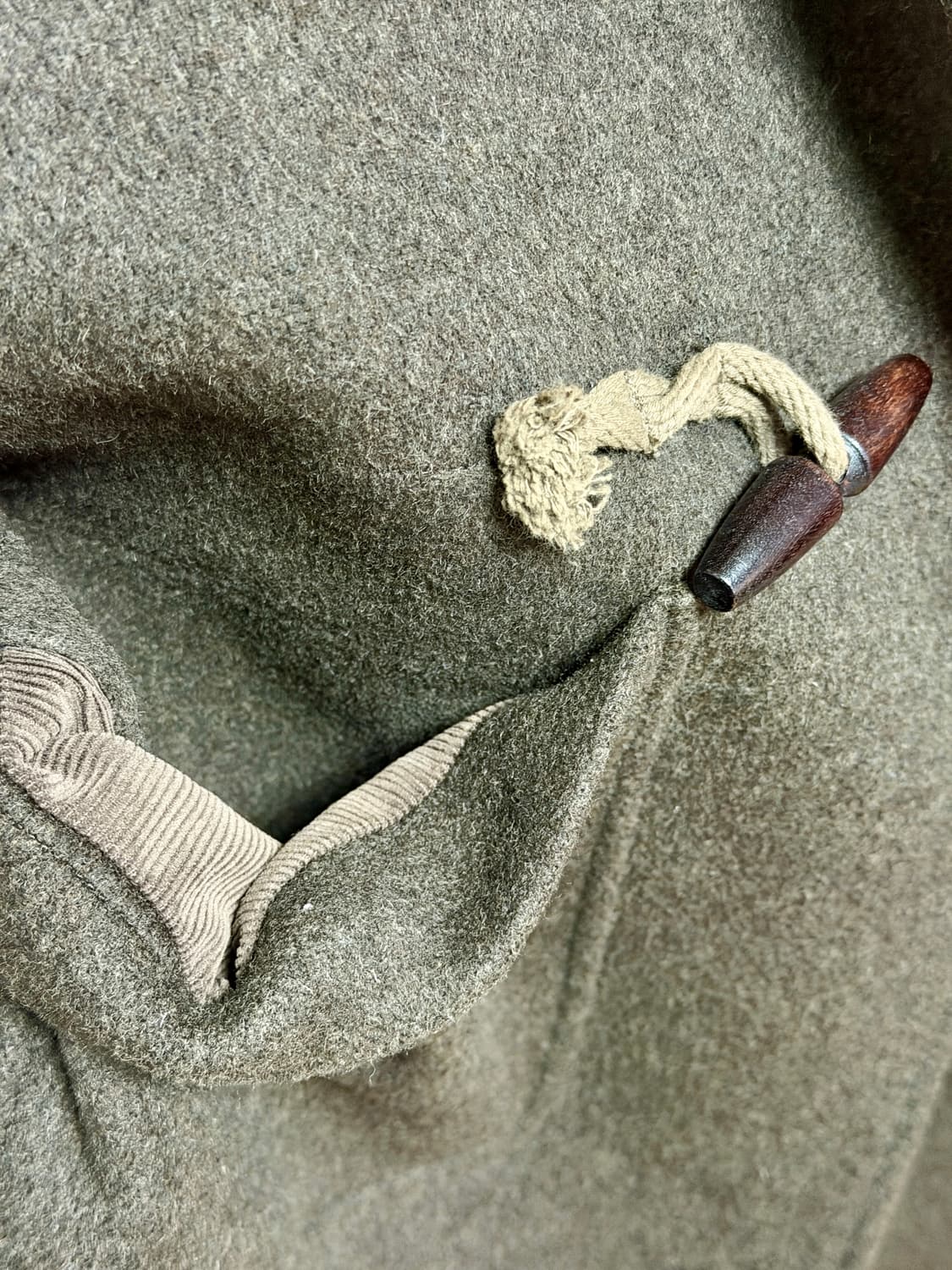 러프사이드 더플코트 브라운 2사이즈 상품이미지4