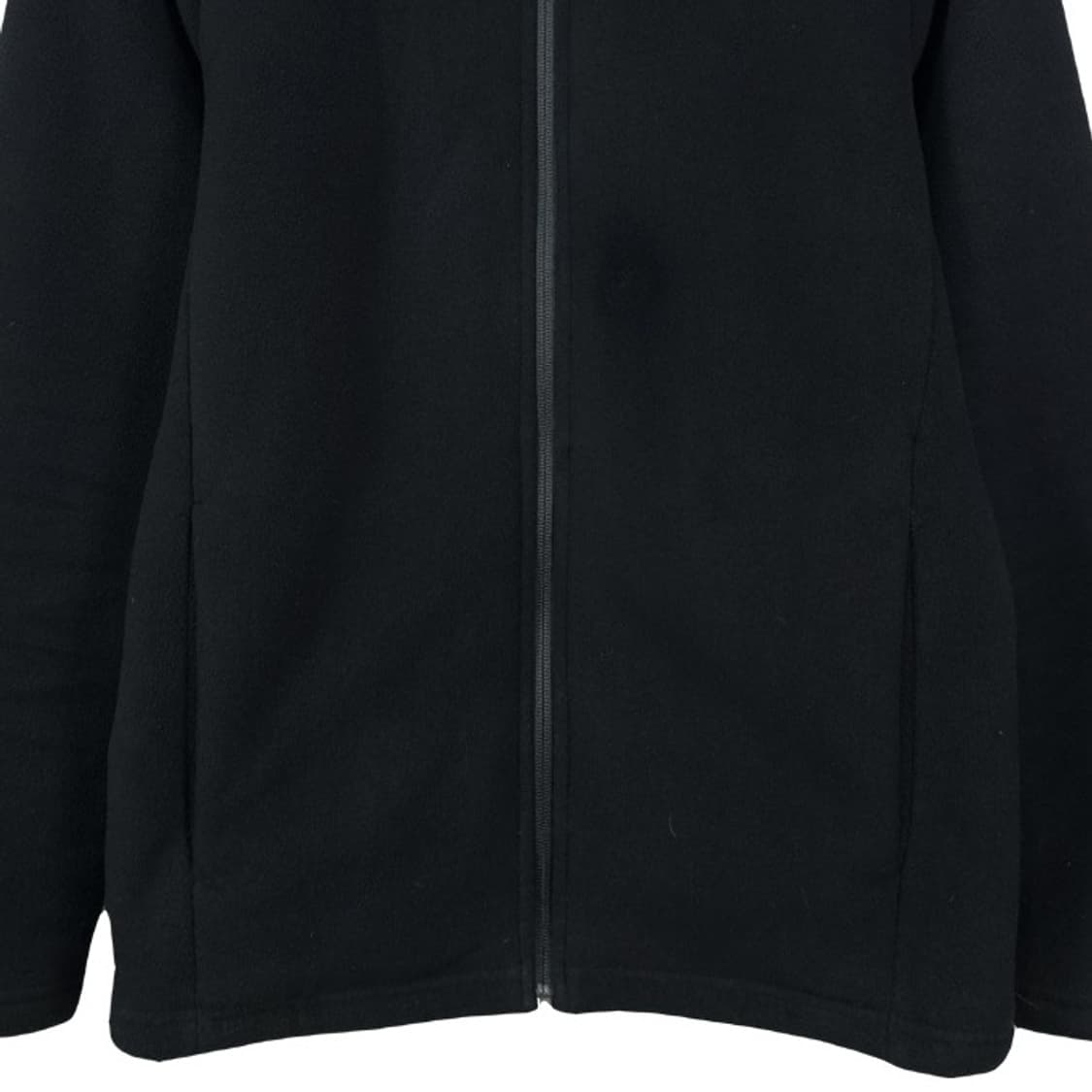 [노스페이스] 로고 자수 플리스 후리스 집업 자켓 블랙 M19666 상품이미지5