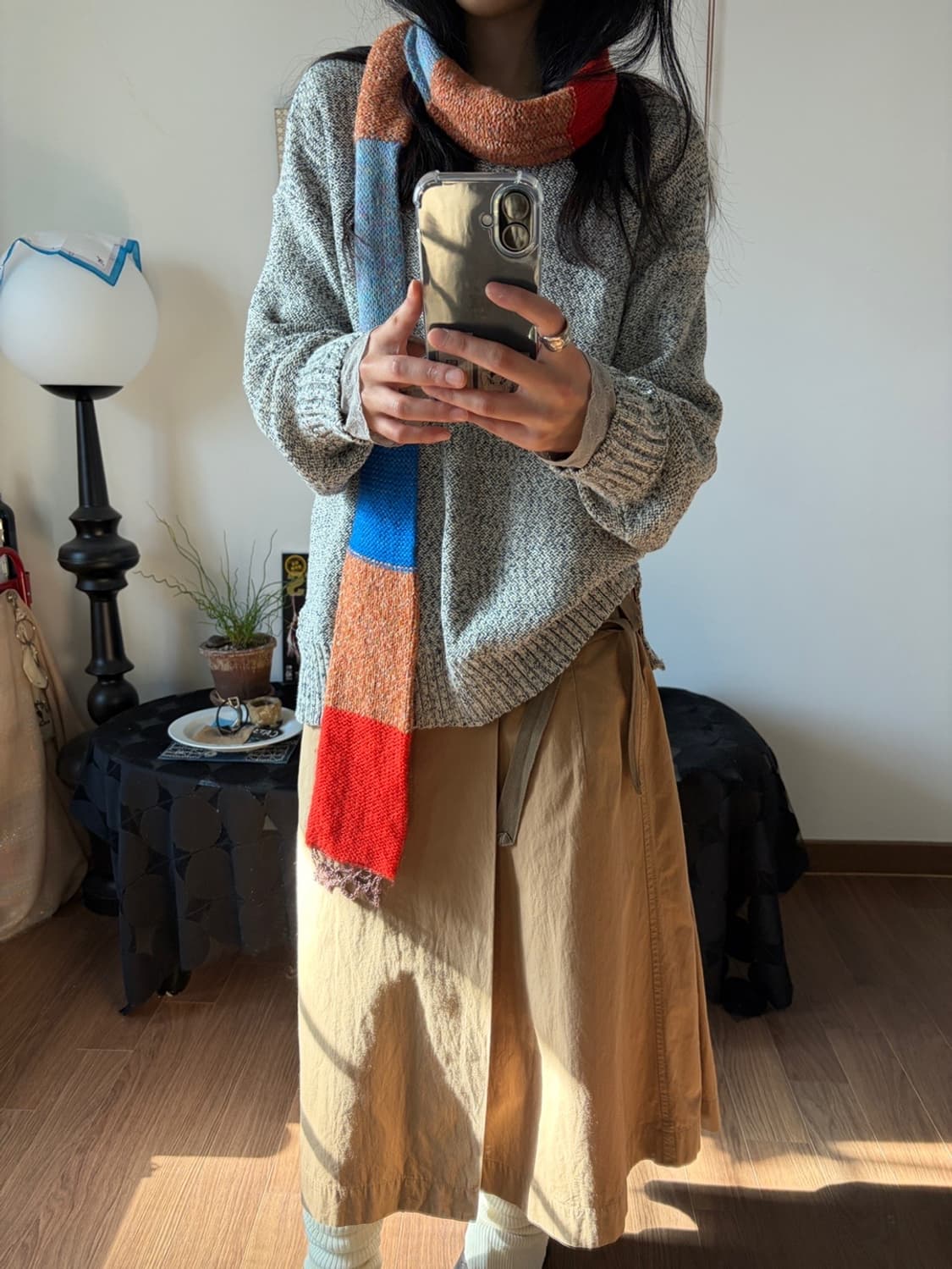 rainbow long muffler 상품이미지3