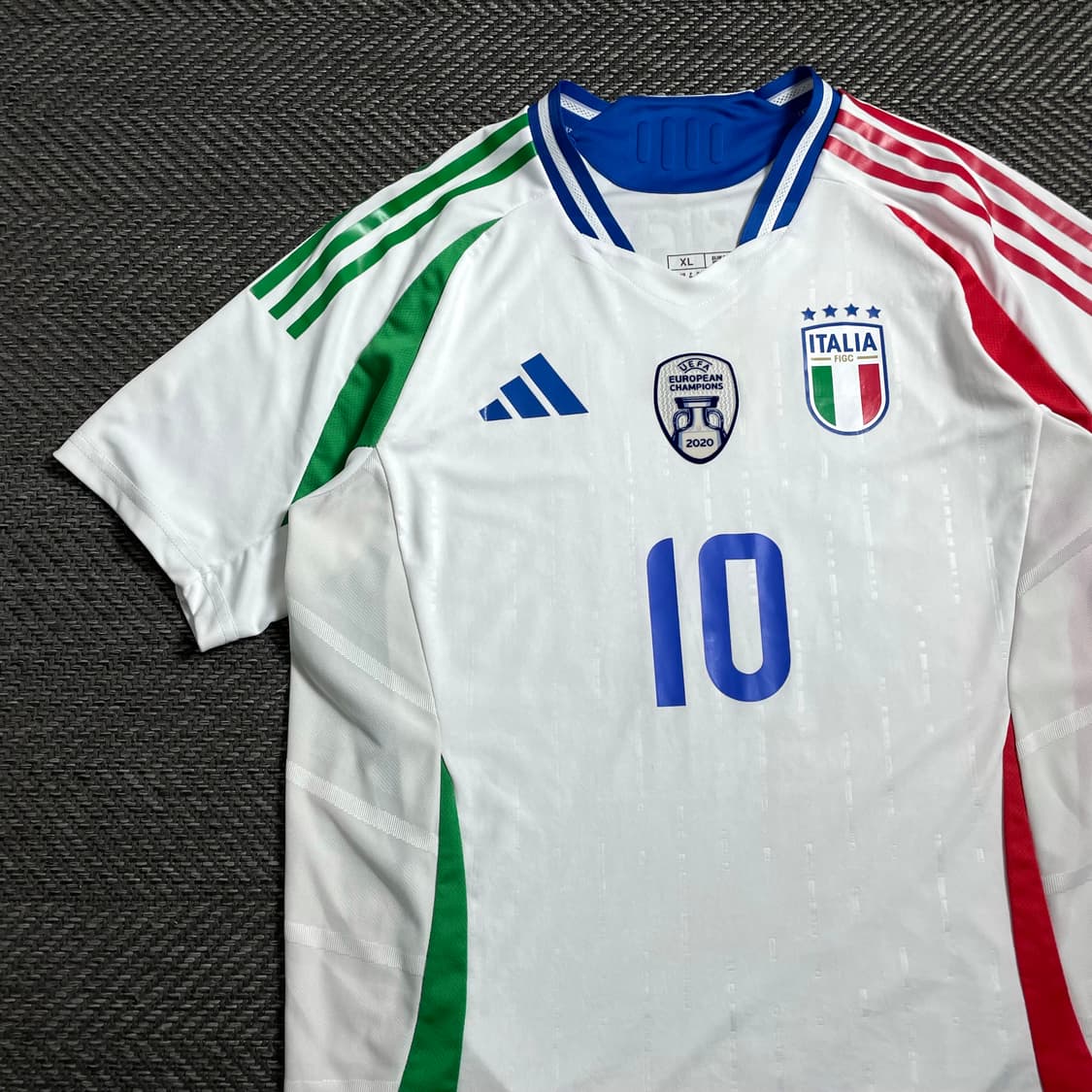 아디다스 이탈리아 어웨이 유로 2020 시즌 인시네 유니폼 y 3999 상품이미지4