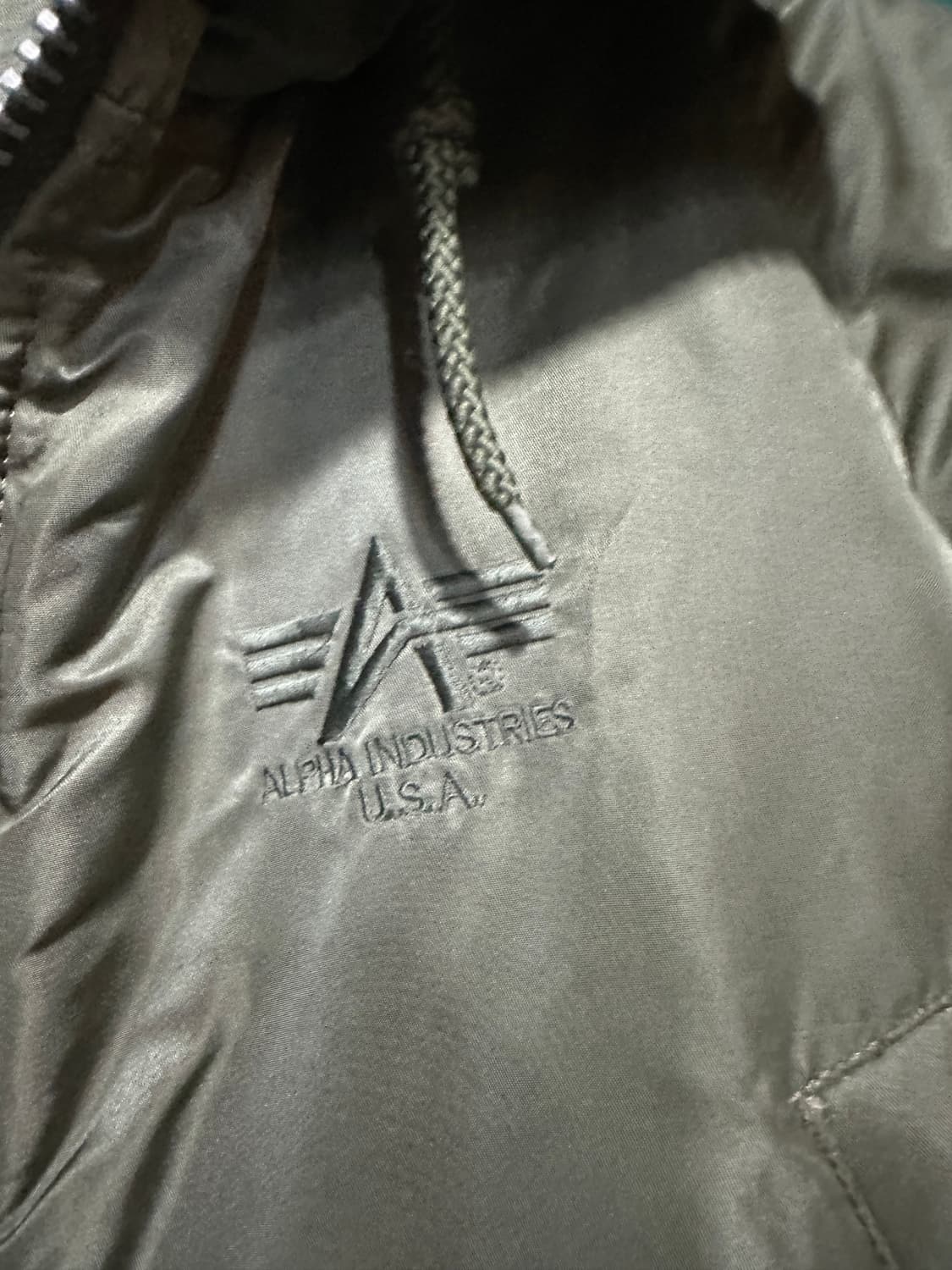 알파인더스트리 n-3B 점퍼 올리브그린 105 상품이미지8