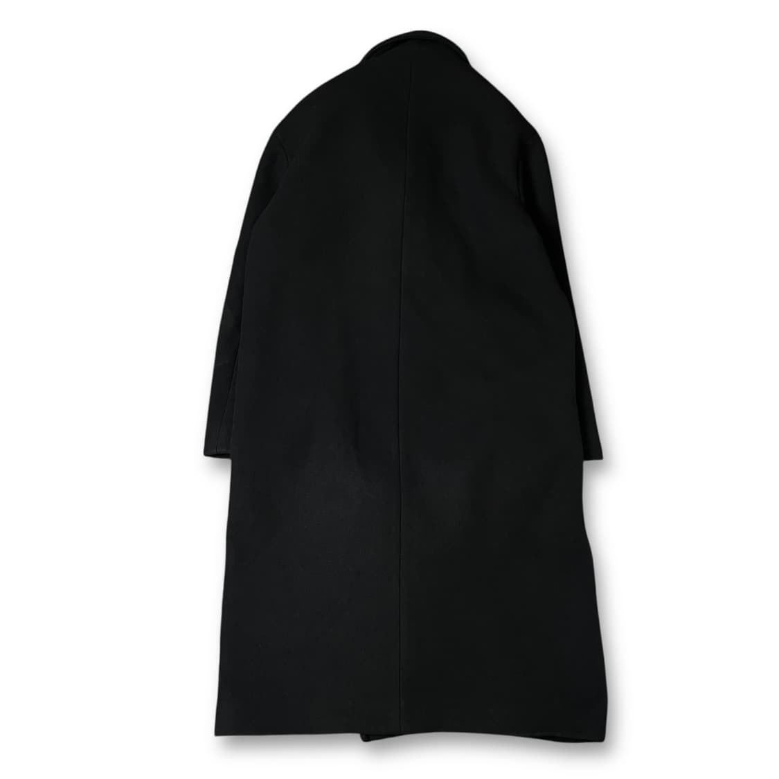 PLAC 블랙 더블 롱 코트 상품이미지3