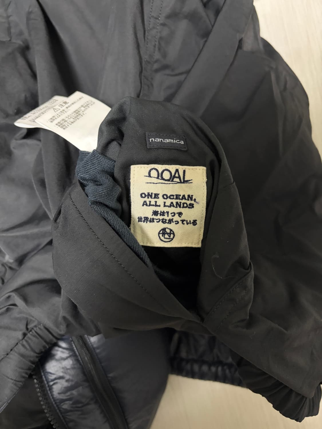 나나미카 25fw 리버시블 인슐레이션자켓 블랙 상품이미지5