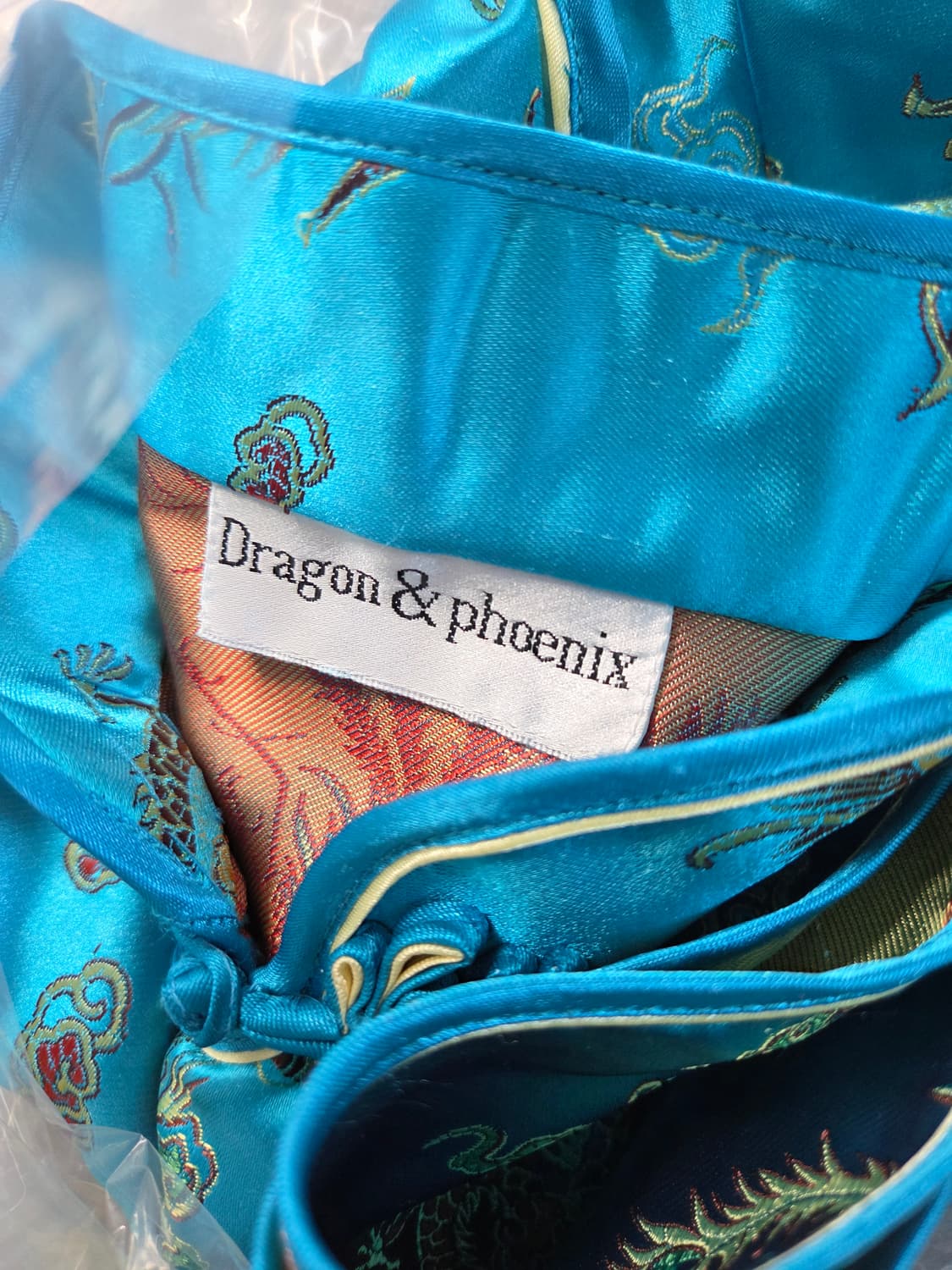 푸른색 치파오 탑 상품이미지9